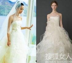 明星鱼尾婚纱,明星们的华丽蜕变